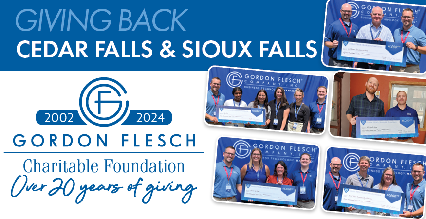 Gordon Flesch Charitable Foundation Donates $21,500 to Iowa and South Dakota Area Charities in 2023
