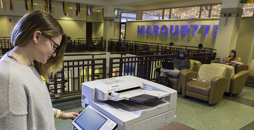 Managed Print Case Study: Marquette University