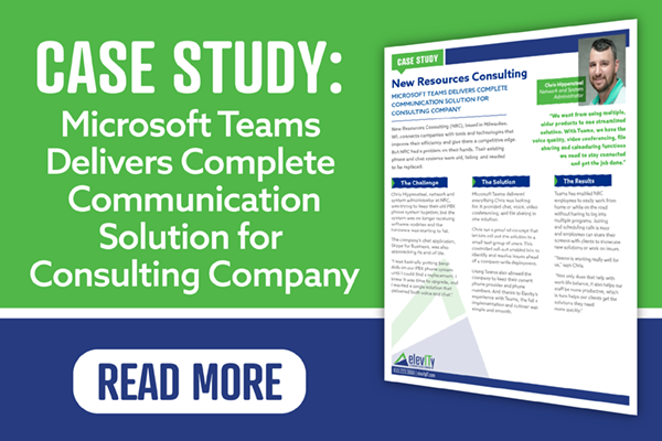 CASE STUDY: Microsoft Teams Delivers Complete Communication Solution for Consulting Company