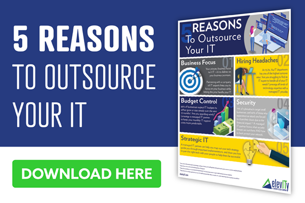 5 REASONS TO OUTSOURCE YOUR IT