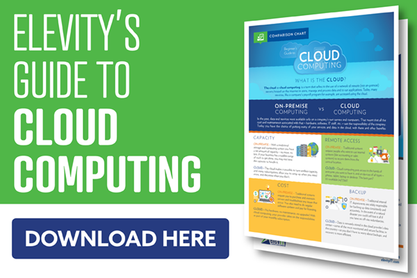 ELEVITY'S GUIDE TO CLOUD COMPUTING